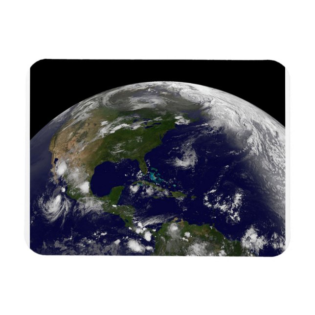 Tropiska stormar på planeten Jorden. Magnet (Horisontell)