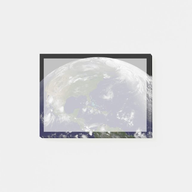 Tropiska stormar på planeten Jorden. Post-it Block (Framsida)