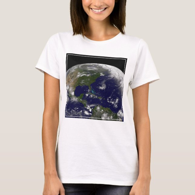 Tropiska stormar på planeten Jorden. T Shirt (Framsida)