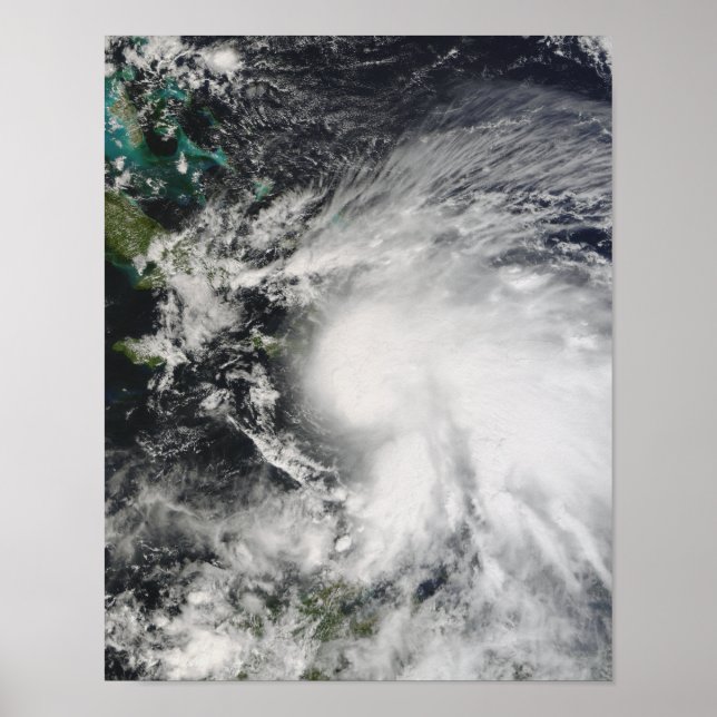 Tropiska stormen Noel över Haiti Poster (Framsidan)