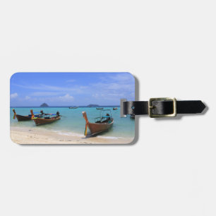 Tropiska stranden bagagebricka