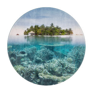 Tropiska stränder Ari Afee Maldives