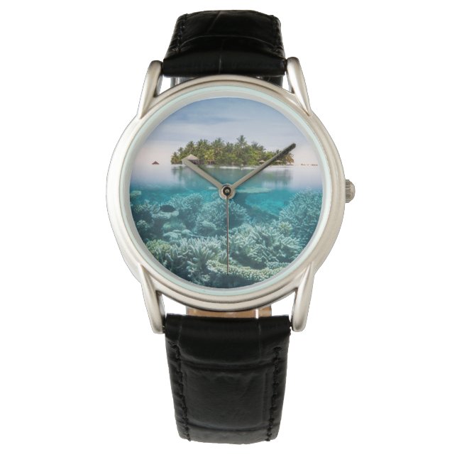 Tropiska stränder | Ari Afee Maldives Armbandsur (Framsida)