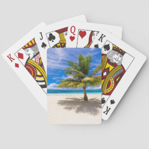 Tropiska stränder Bora Bora, Fransk Polynesien Casinokort