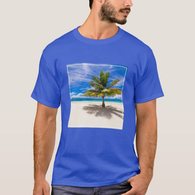 Tropiska stränder | Bora Bora, Fransk Polynesien T Shirt (Framsida)