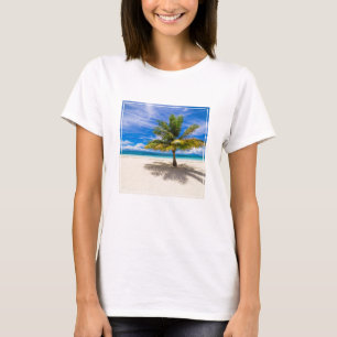 Tropiska stränder Bora Bora, Fransk Polynesien T Shirt