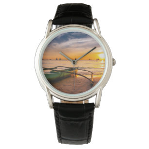 Tropiska stränder Boracays vita strand Armbandsur