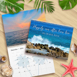 Tropiska stränder Cabo San Lucas lyckligtvis allt Kalender