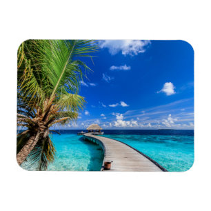 Tropiska stränder Dusit Thani Maldives Magnet