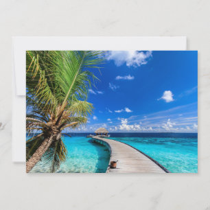 Tropiska stränder   Dusit Thani Maldives Tack Kort