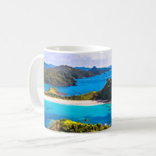 Tropiska stränder   El Nido Phillipines Kaffemugg