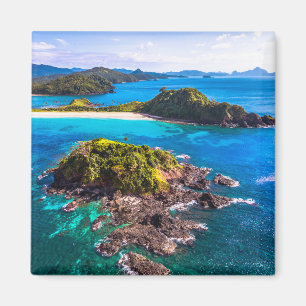Tropiska stränder El Nido Phillipines Magnet