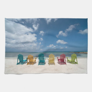 Tropiska stränder Handflatan Beach, Aruba Kökshandduk