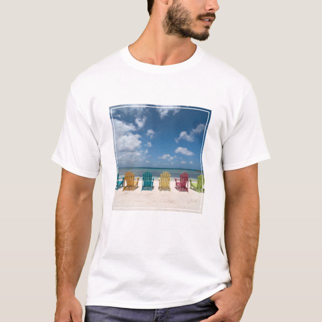 Tropiska stränder | Handflatan Beach, Aruba T Shirt (Framsida)