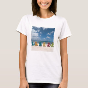 Tropiska stränder Handflatan Beach, Aruba T Shirt