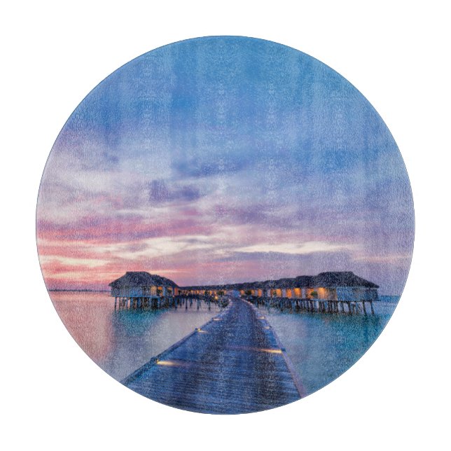 Tropiska stränder | Maldiverna Bungalows (Framsidan)