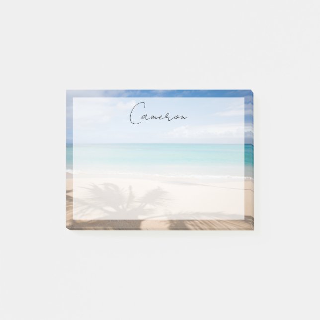 Tropiska stränder | Maui, Hawaii Post-it Block (Framsida)