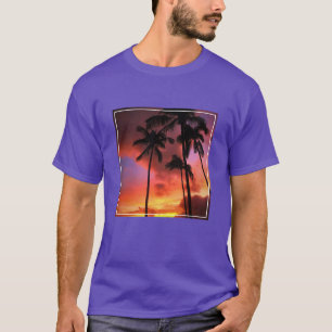 Tropiska stränder Maui Hawaii T Shirt