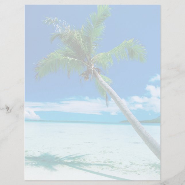 Tropiska stränder | Motu Tofari Beach, Bora Bora (Framsida)