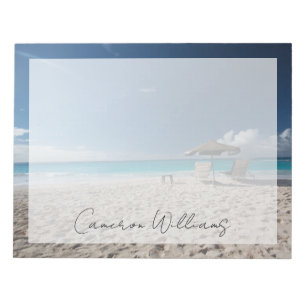 Tropiska stränder Sandy Beach, Anguilla Anteckningsblock