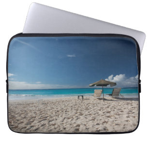 Tropiska stränder Sandy Beach, Anguilla Laptop Fodral