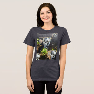 Tropiska stripe Fish Bella Canvas T-Shirt