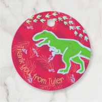 Tropiska T-Rex Dinosaur-spår