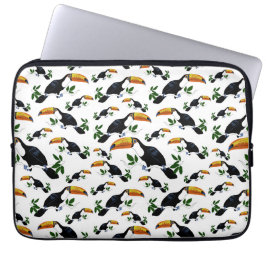 Tropiska Toucans - lekfull jungle Laptop Fodral