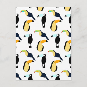 Tropiska Toucans Vykort