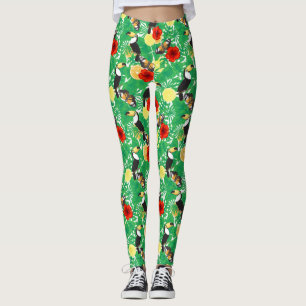 Tropiska trädgården leggings