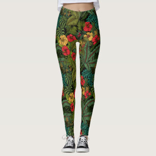 Tropiska trädgården leggings