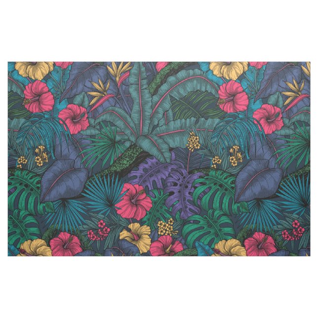 Tropiska trädgården tyg (Fat Quarter)