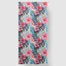 Tropiska tryckgardiner