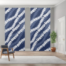 Tropiska tryckgardiner