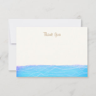 Tropiska turkos Ocean Vågar Tack