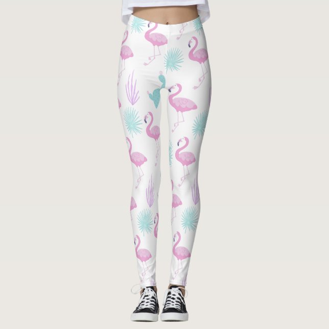Tropiska vaccinationsbeningar leggings (Framsida)