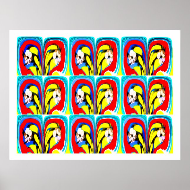 Tropiska värmekonst poster (Framsidan)