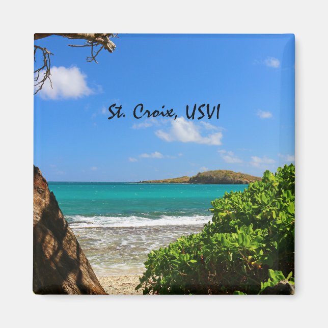 Tropiska Västindien Magnet (Framsidan)