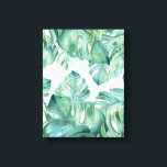Tropiska vattenfärgen Monstera Handflatan Löv Canvastryck<br><div class="desc">Lägg till en aning tropisk elegans i ditt hem med det här fantastiska inslagna canvas-utskriften med vattenfärgen monstera handflatan löv av Victoria Grigaliunas från Do Berätta för A Belle. Denna utsökta teckning visar stora löv i handflatan i livfulla skuggor av grönt, vilket för med sig naturens skönhet inomhus. Perfekt för...</div>