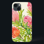 Tropiska vattenfärgsblommor<br><div class="desc">Tropiska blommor, vattendjur Artist: Tim OToole</div>
