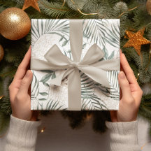 Tropiska vattenfärgsfärger Löv och blommor Mönster