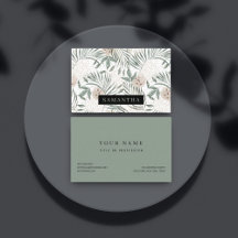 Tropiska vattenfärgsfärger Löv och blommor Mönster