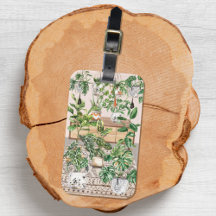 Tropiska vattenfärgshus