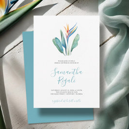 Tropiska vattenfärgsMöhippan