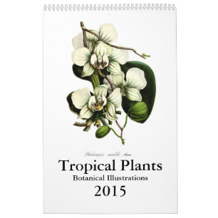 Tropiska växter 2015 kalender