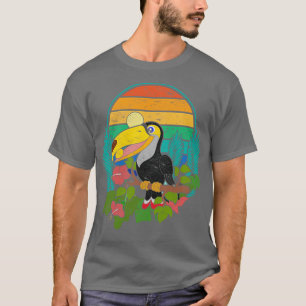 Tropiska växter Fågelskådning Ornithology Älskare T Shirt