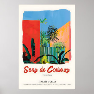 Tropiska Växter Konsttryck 1965 Musée d'Orsay Poster