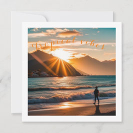 Tropiska vibes julkort