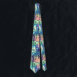 Tropiska Vintagen Handflatan Träd Slips<br><div class="desc">En kollage av coola i handflatan träd i rosa,  lila,  grönt,  teal och turkos,  denna manar är en underbar mode för kontoret,  en påstående eller vilken bröllop som helst.</div>
