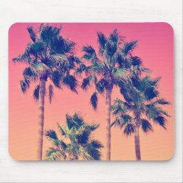 Tropiska vintagepalmträd Mousepad Musmatta